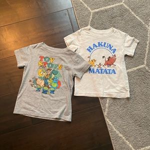 Disney character t shirts